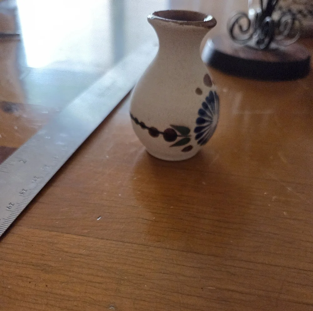 Tonala Mexico Souvenir Mini Vase
